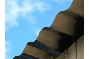 corrugated metal roofing sheet