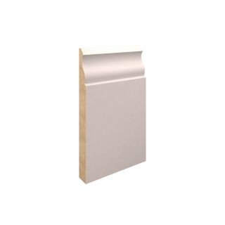 18 x 168 MDF Ogee Skirting     5.4m Primed