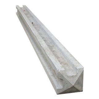 8'-0 SLOTTED CONCRETE CORNER POST (6)