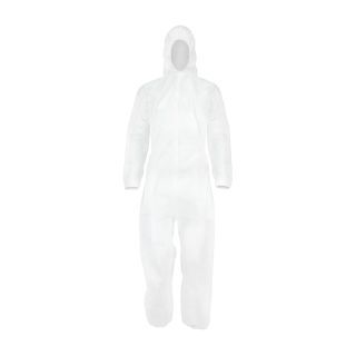 Disposable Coverall White Large