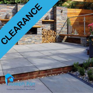 Light Grey Classic Sandstone 600 x 600 Indian Paving