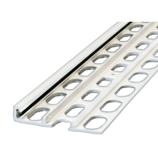 WHITE PLASTIC STOP BEAD 10mm   PSB010F3000  3000mm    Box/25