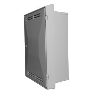 GAS METER BOX - WHITE C/W DOOR Recessed Built-in       GB0001