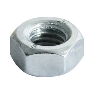BZP M6 HEX NUT (40 PER BAG)    6HNUTZP
