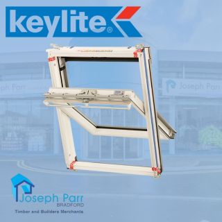 Keylite  55x78  White Centre Pivot Window  WCP 01 HT