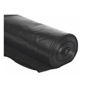 300MU BBA Polythene Film DPM   25M x 4M 1200ge          BLACK