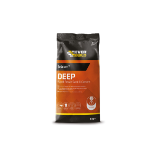 JETCEM DEEP RAPID REPAIR SAND&CEMENT   6KG