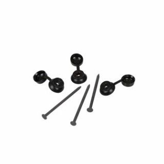 COROLINE BLACK FIXINGS (20)    (74502)