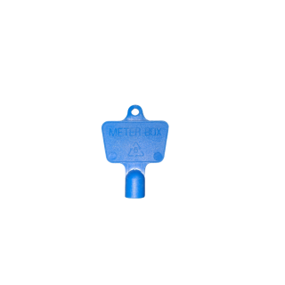 ELECTRIC METER BOX KEY (BLUE)