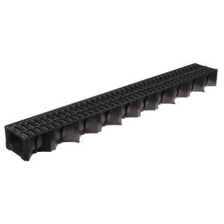 ACO HexDrain C/W LID A15 19310 1Mx125Wx80D  (PLASTIC)