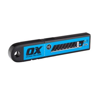 OX PRO SNAP OFF KNIFE BLADES 18MM 10PK  OX-P223910