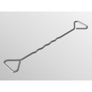 Traditional Double Triangle Wall Tie 300mm (Box 250)  V26-300-STST