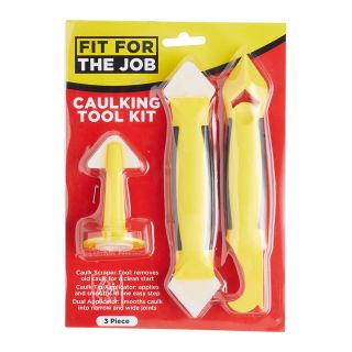 FIT FOR THE JOB CAULKING KIT   3pc FLDT003