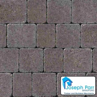 Tobermore 50mm Tegula Trio Charcoal