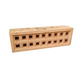 Airbrick BUFF 9x3 Square Hole  215x65mm           YA13B