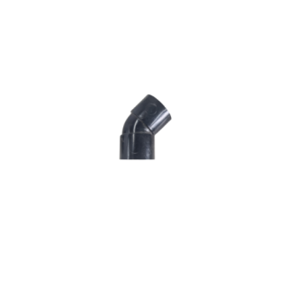SOLVENT WELD 45DEG BEND 32MM   BLACK   KPMU18*