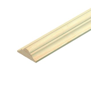 TM 520 PINE DOUBLE ASTRAGAL 21x9mm    2.4mtr  TM520  (30/Bndl)  PEFC