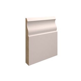18 x 119 MDF Ogee Skirting     5.4m Primed