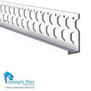 White 15mm Plastic Stop Bead 3.0mtr 