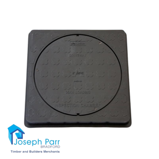 UGMC1PLSQ 110mm 320mm Square Plastic Cover & Frame 