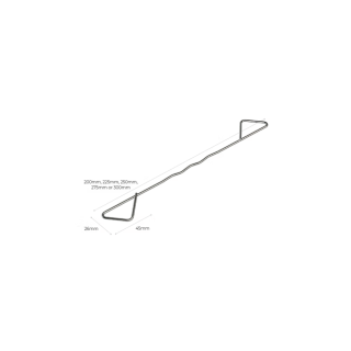 HOUSING TIES 200mm     BOX/250 Type 4. Suitable upto 10m