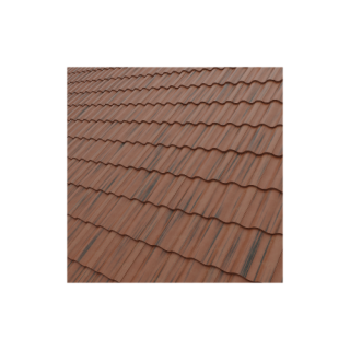 ROUND TOP TILE - RUSTIC RED  FP MCCANN (210 PK)