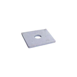 M16 50 X 50 SQ. PLATE WASHER   1650WHSPZB   (30 PER BAG)
