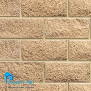 Newlay Split Faced Buff Walling 300x140mm