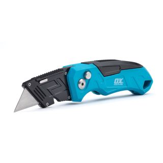 OX PRO   HEAVY DUTY FIXED BLADE FOLDING KNIFE    OX-P224301