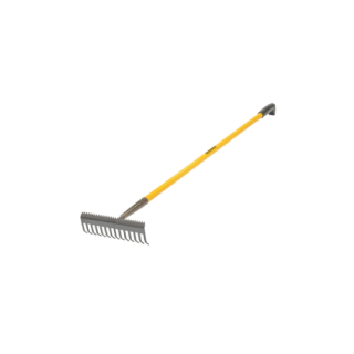 ROUGHNECK SHARP EDGE SOIL RAKE 350MM (14IN)  ROU68302