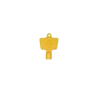 GAS METER BOX KEY (YELLOW)