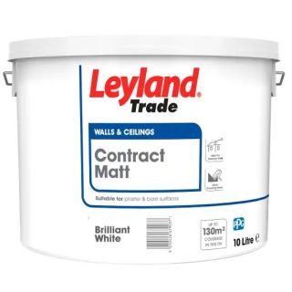 Leyland Trade Contract Matt Brilliant White 10L 264565