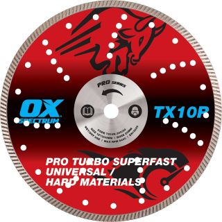 OX UNI DIAMOND BLADE  300MM    TX10R-300/20