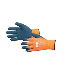 OX THERMAL W/P LATEX GLOVES 10 OX-S483910 SIZE 10