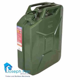 Metal Jerry Can (Green) 20ltr