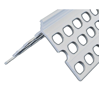 WHITE PLASTIC 10MM ANGLE BEAD    PAB010F300        3000MM       BOX/25