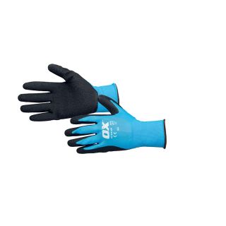 OX LATEX FLEX GLOVES SIZE 9   OX-S484209