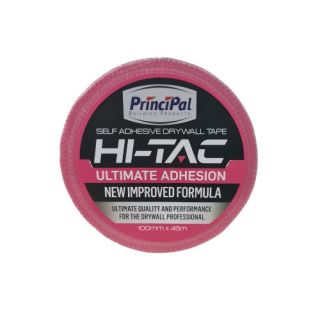 HI-TAC SCRIM TAPE 100mm x 45m  (PINK)