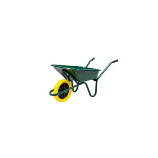 90L GREEN WHEEL BARROW         PUNCTURE FREE WHEEL