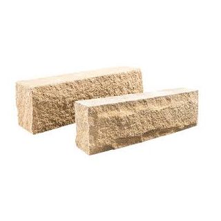 Newlay Pitched Faced Buff Walling 450x140mm