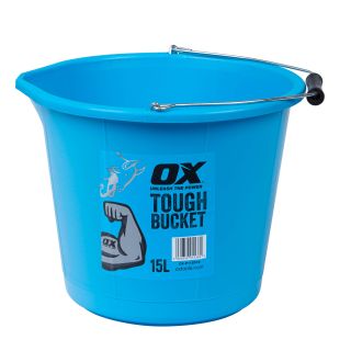 OX 15L TOUGH BUCKET BLUE       OX-P112315