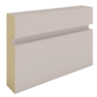 18 x 69 MDF Grooved Architrave 4.4M Primed