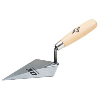 OX TRADE  POINTING TROWEL - WOODEN HANDLE 127MM / 5IN   OX-T017813