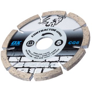OX DIAMOND MORTAR RAKE 115MM   CG6-115/22