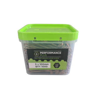 5 X 100MM PERFORMANCE PLUS SCREW TUB (1000)