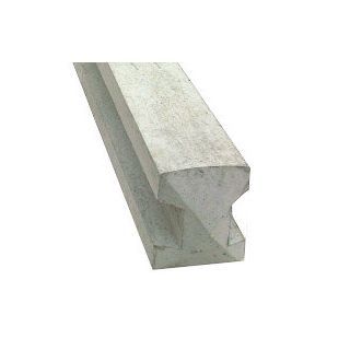6'-0 SLOTTED CONCRETE INTER POST (40)