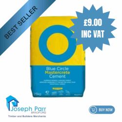 Tarmac Mastercrete Cement 25kg Plastic Bag